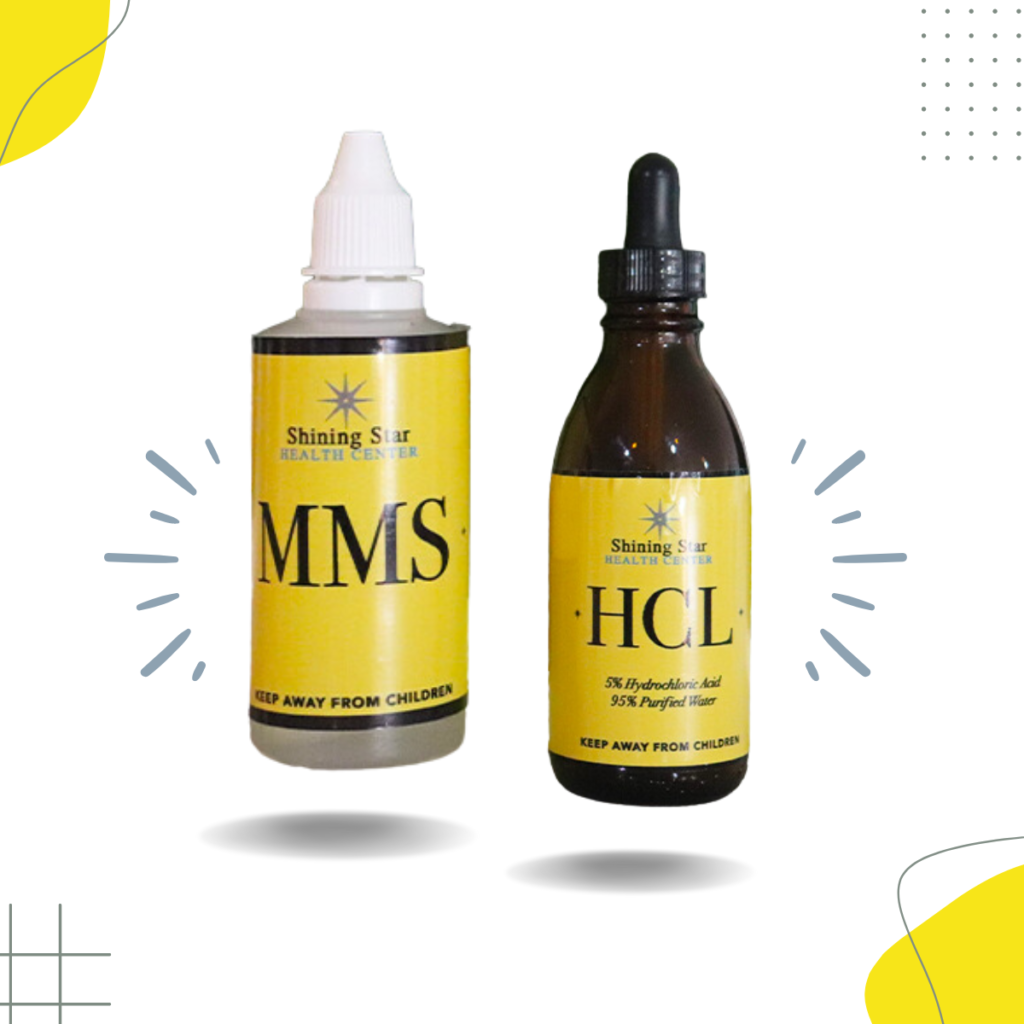 Miracle Mineral Solution (MMS) + HCL Shining Star Health Center