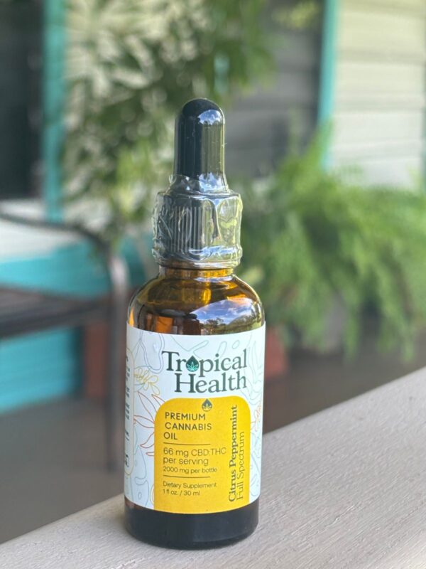 Tropical Health Oil 66mg CBDCitrus/ Peppermint